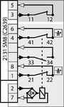 Wiring diagram 2131 SM8 (C2639)