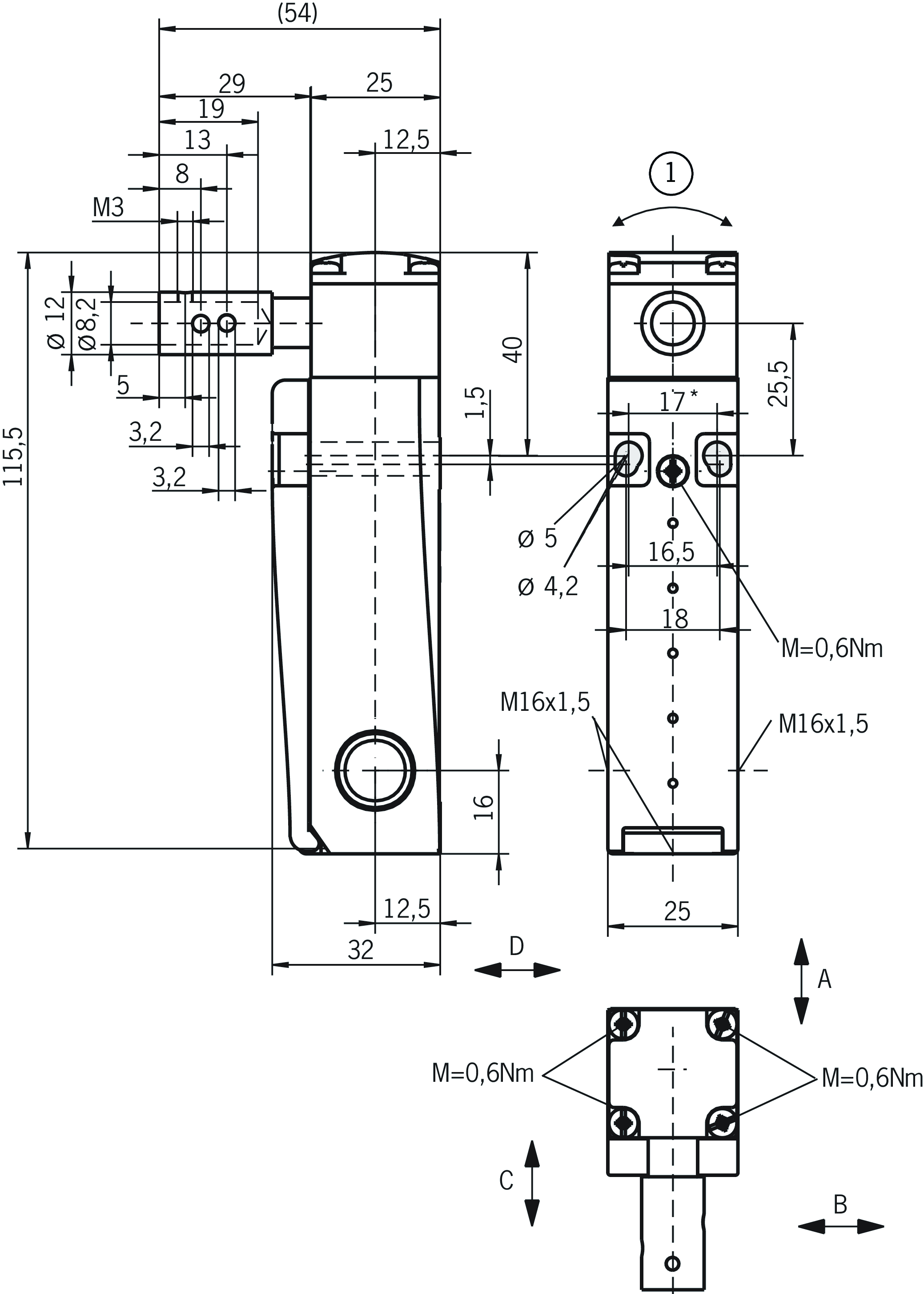 Dimensional drawings