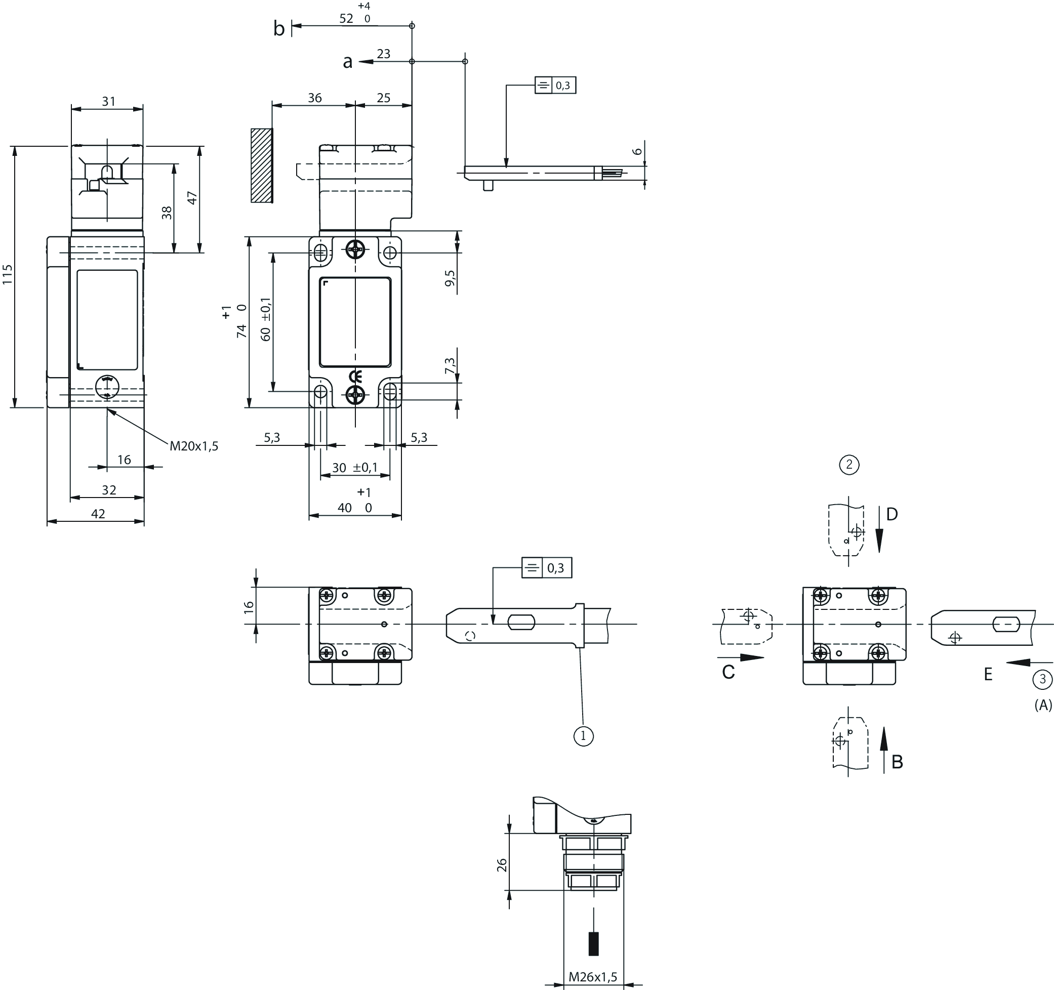 Desenhos dimensionais
