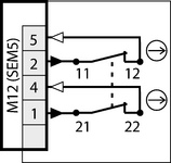 Připojovací schéma ES538H C2334