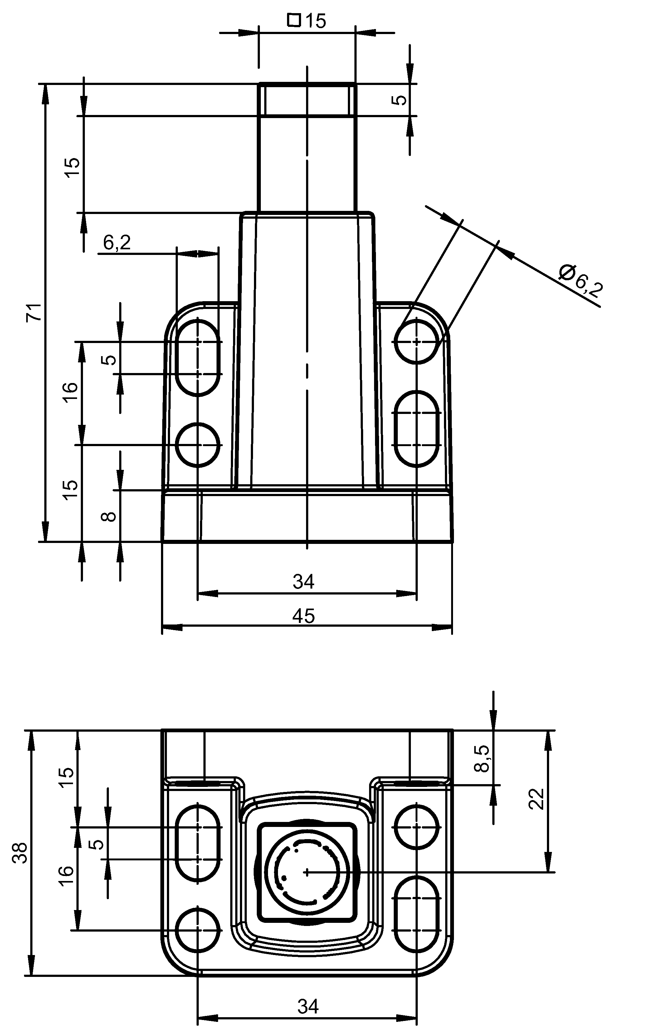 Dimensional drawings