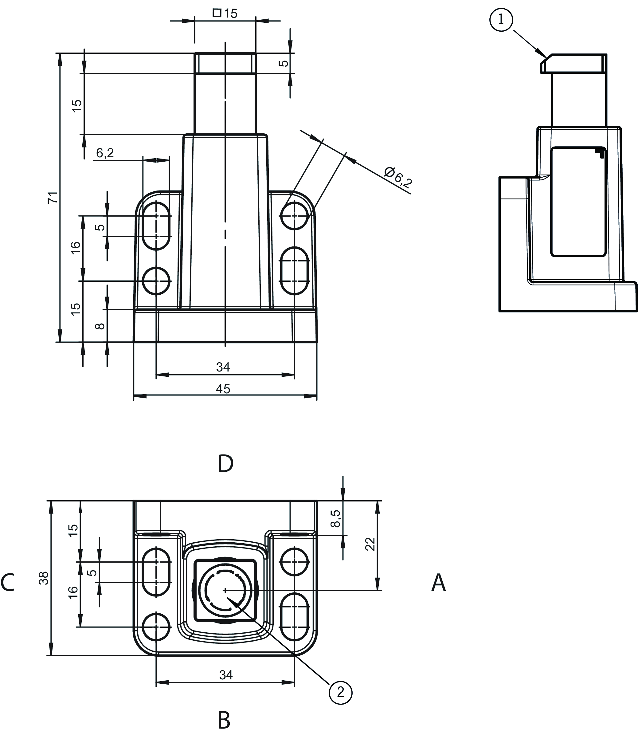 Rozměrové výkresy