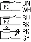 Circuit diagram (not actuated)