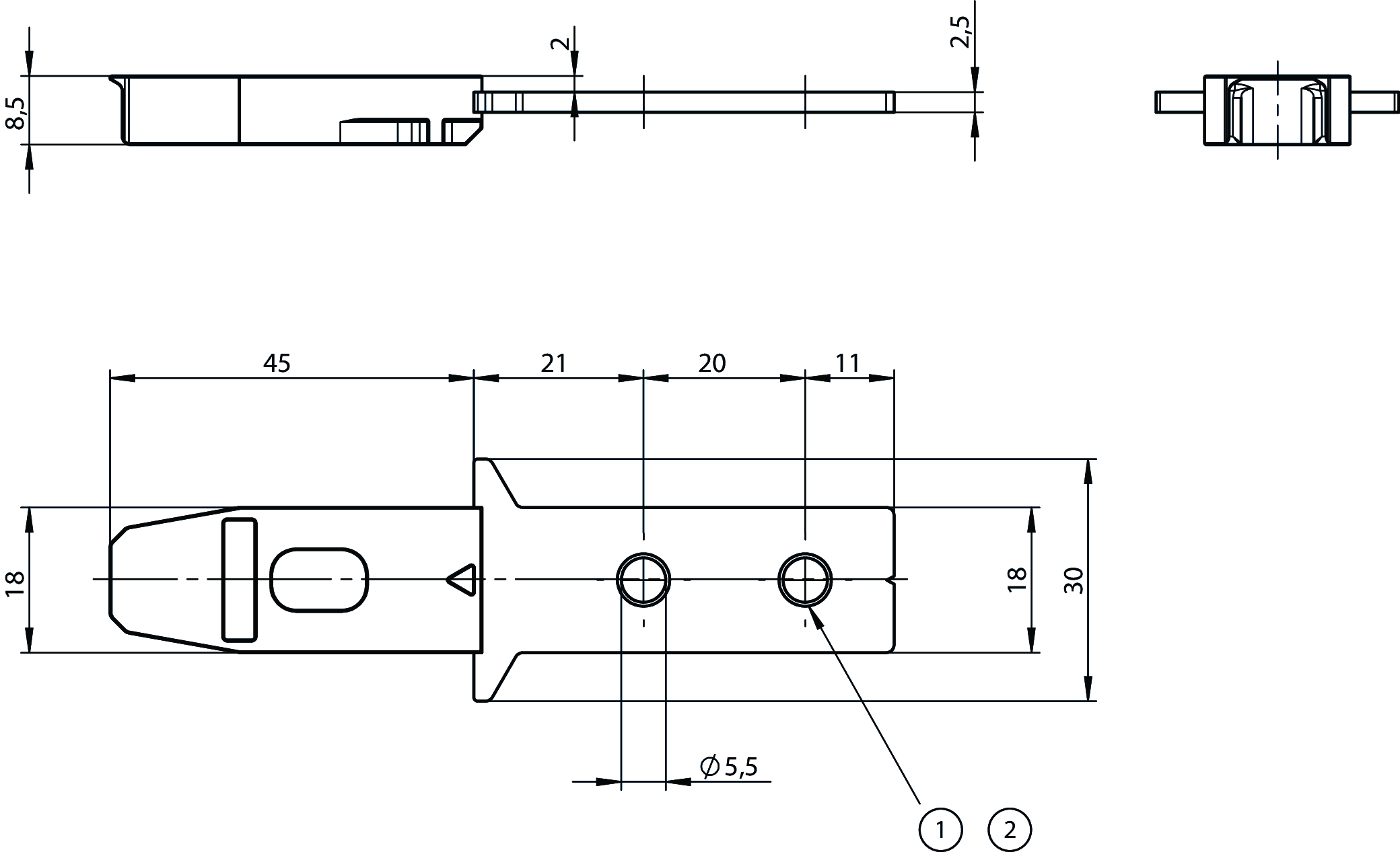 Dimensional drawings