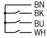 Circuit diagram (not actuated)
