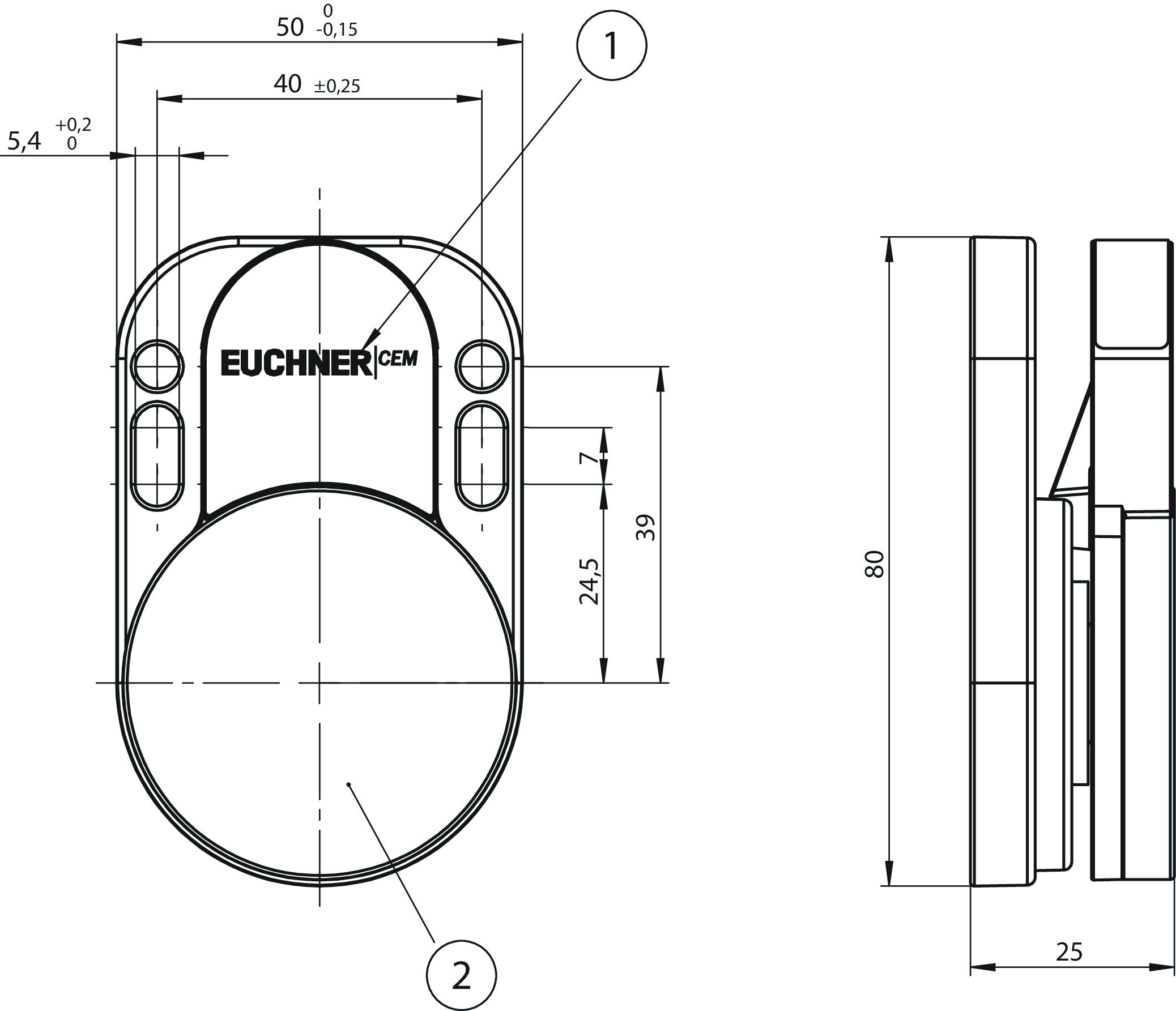 Dimensional drawings