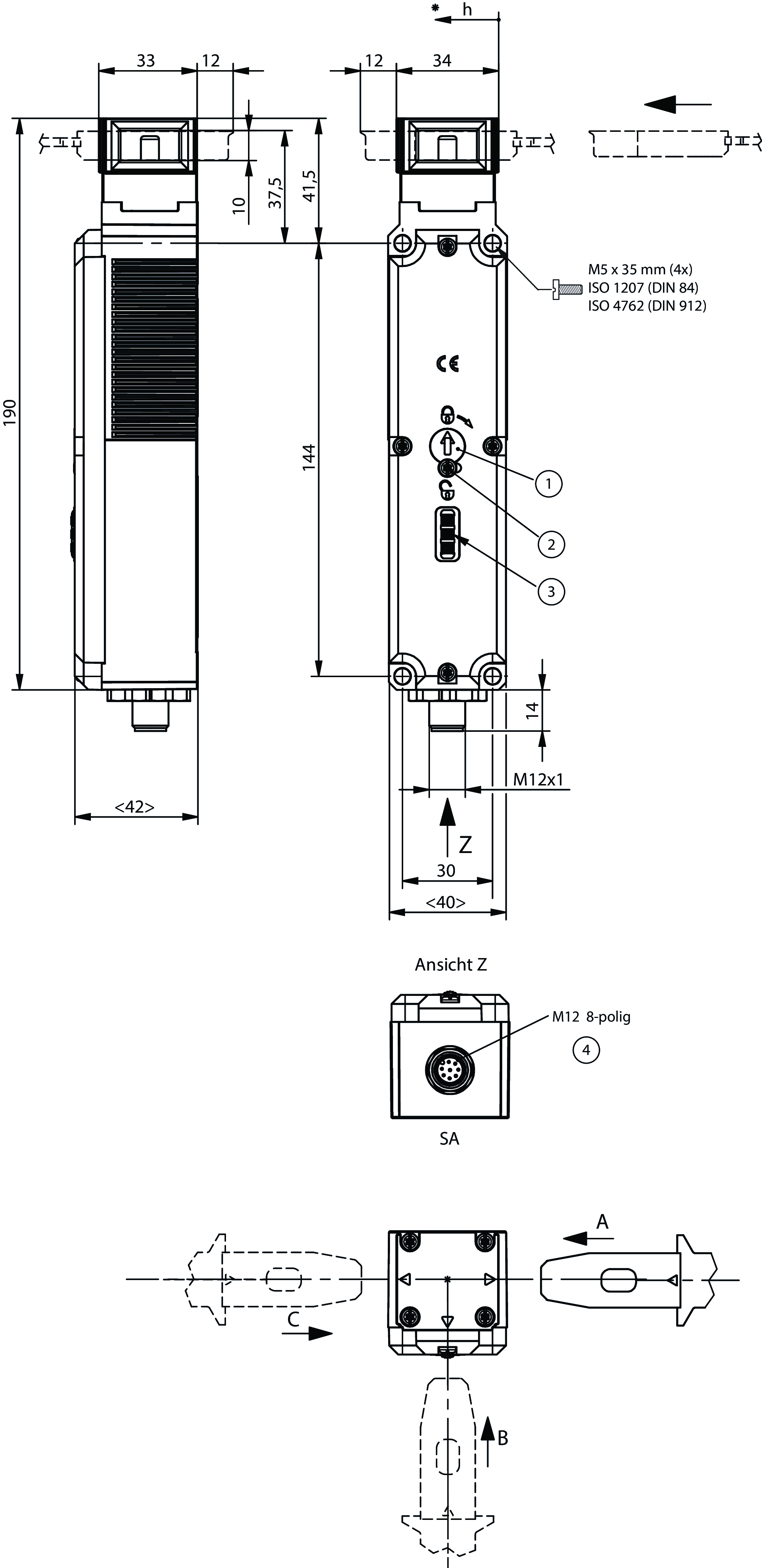 Dimensional drawings