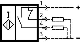 Spínací jednotka DC antivalentní, PNP