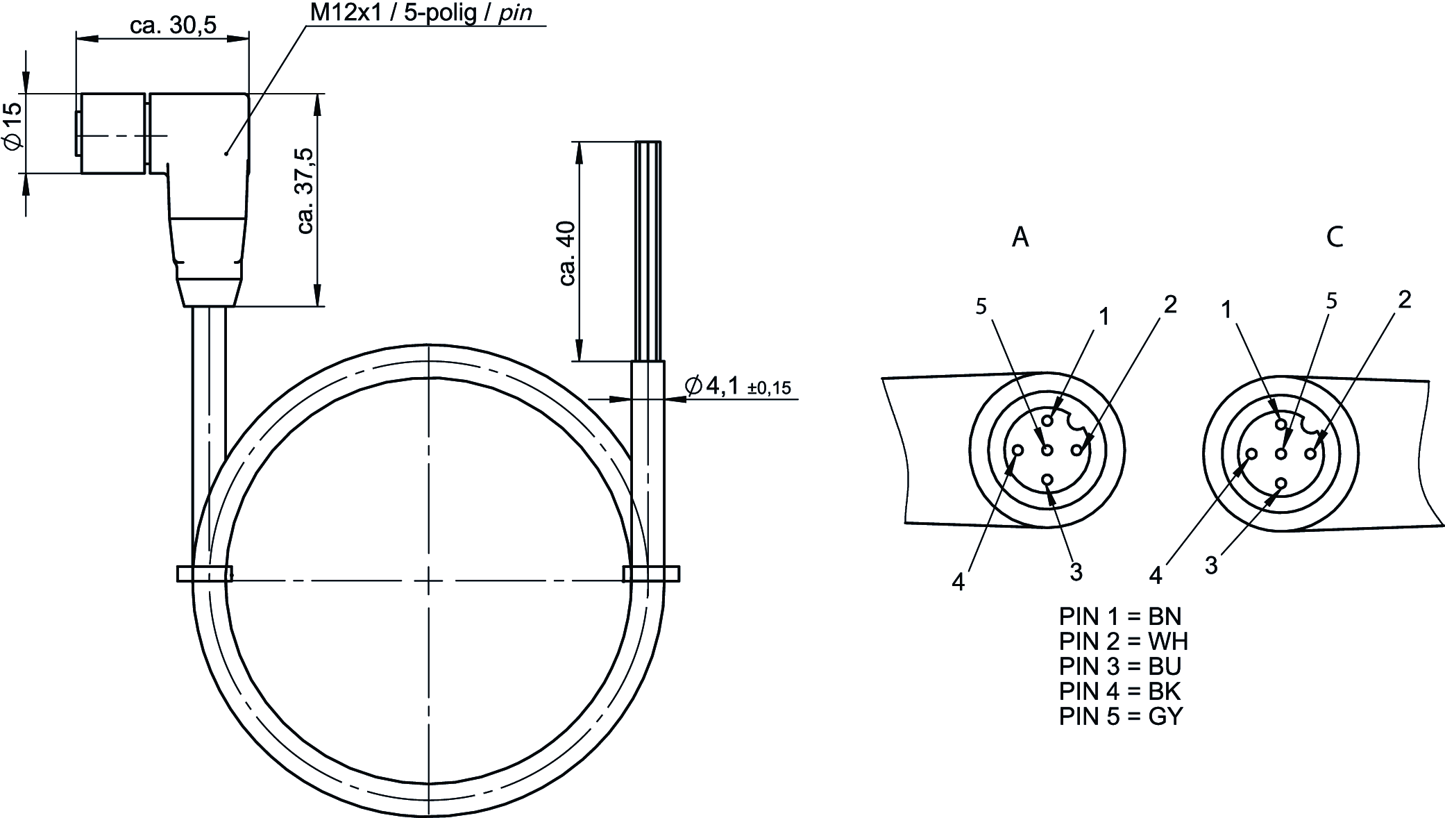 Dimensional drawings