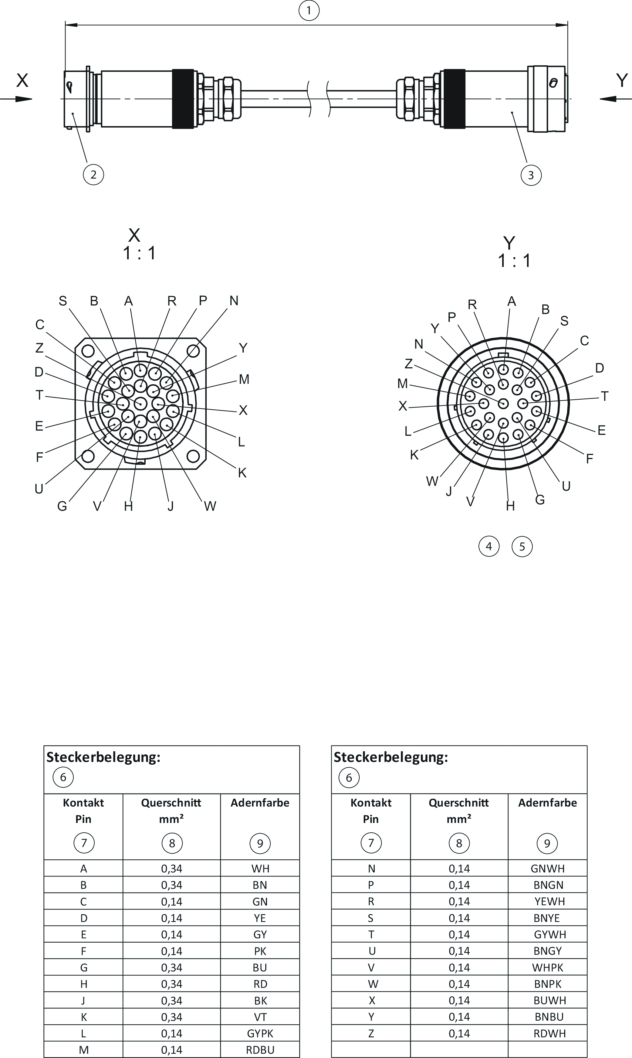 Dimensional drawings