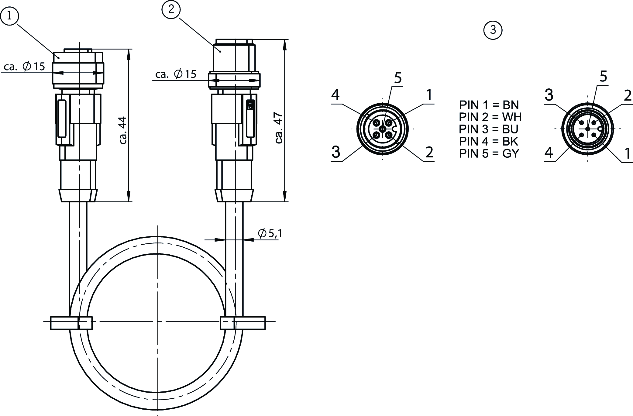Dimensional drawings
