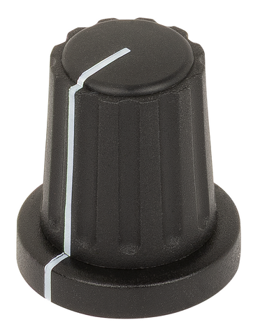 DREHKNOPF SCHWARZ F. ACHSE 3,175MM (Order no. 097141)