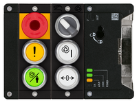 Vyhodnocovací moduly s jištěním ochranného krytu MGB2-L2-MLI-U-YI6I5-CA-R-169313  (Obj. č. 169313)