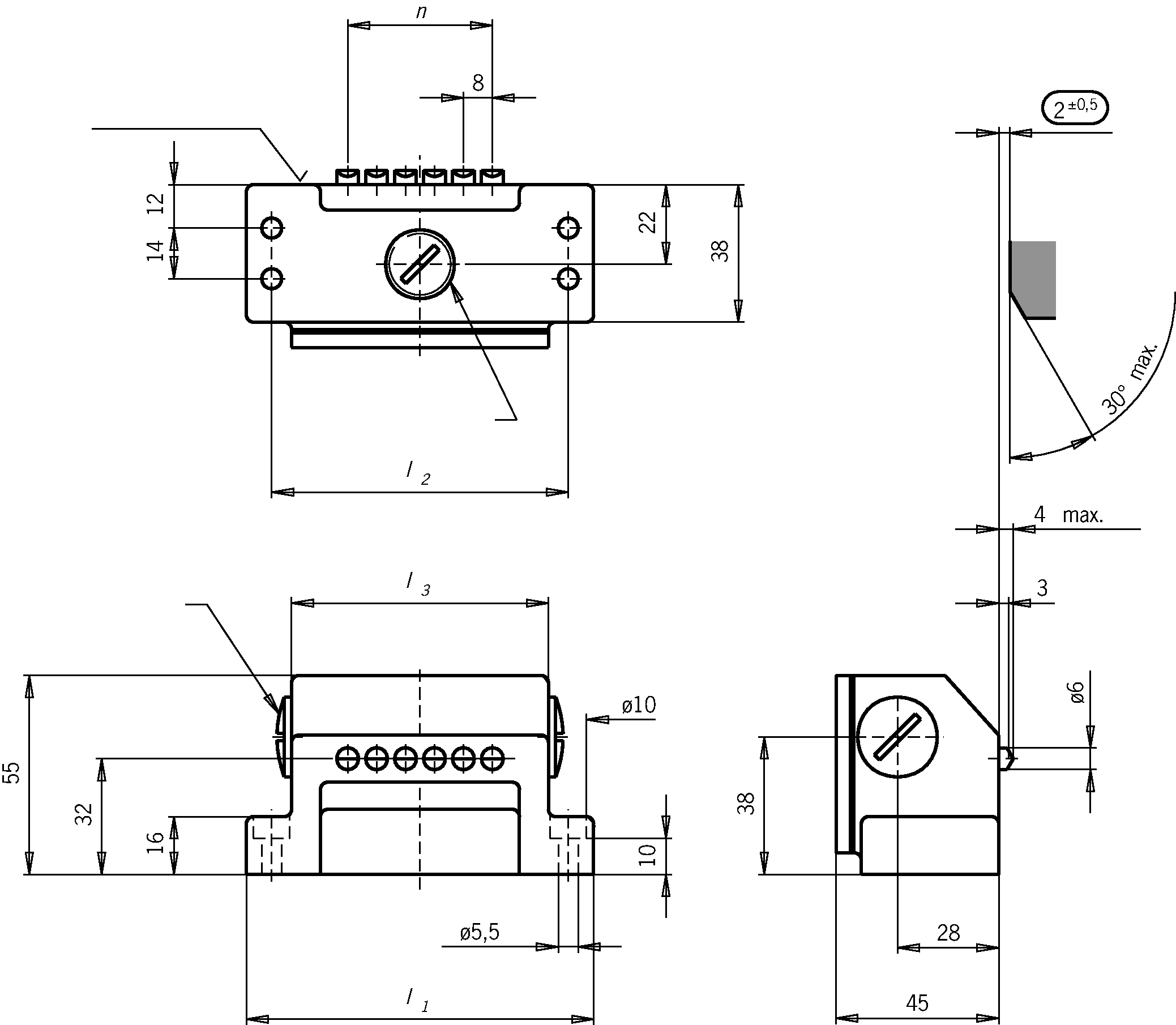 Desenhos dimensionais
