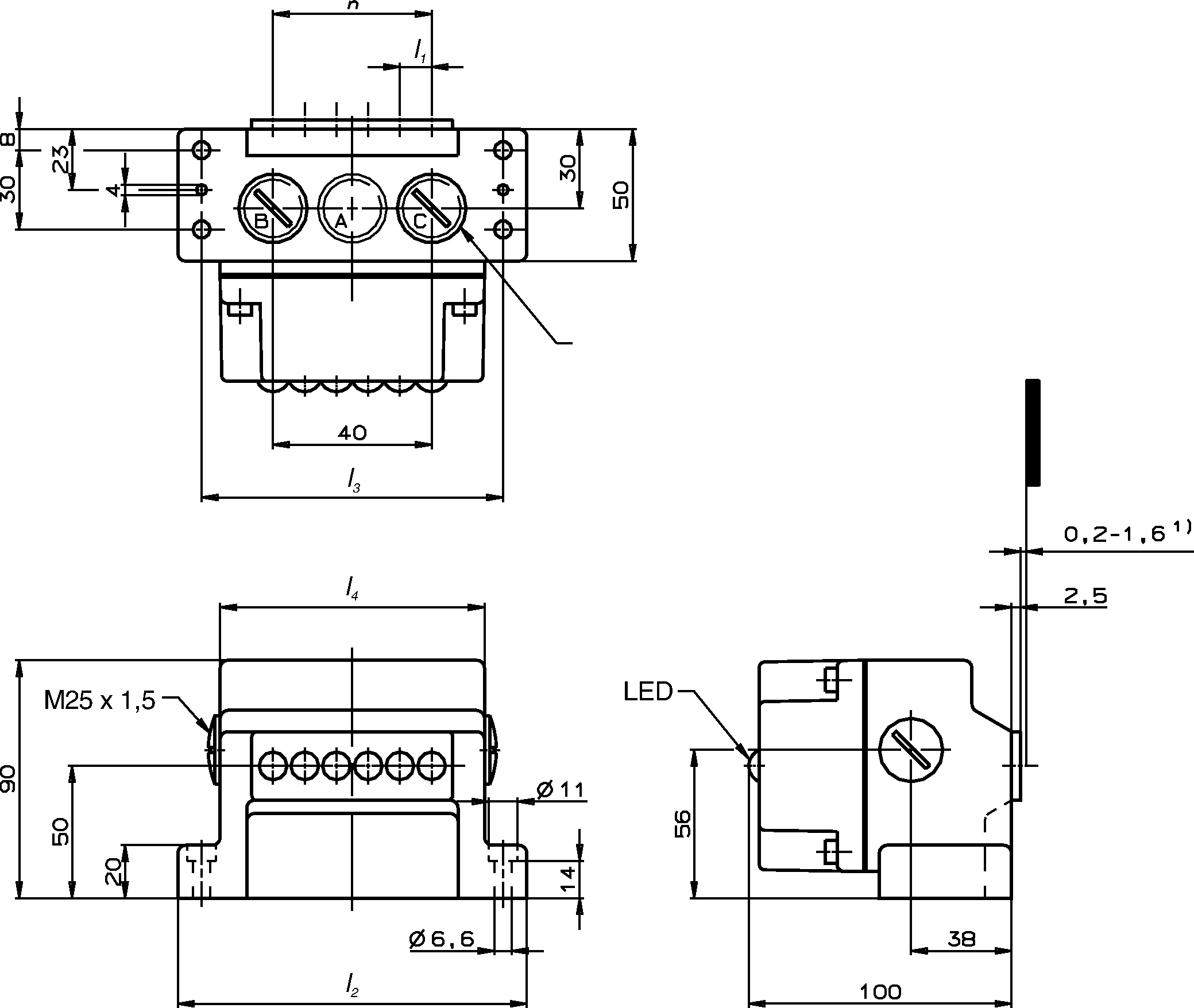 Desenhos dimensionais