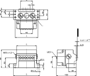 Desenho com dimensões