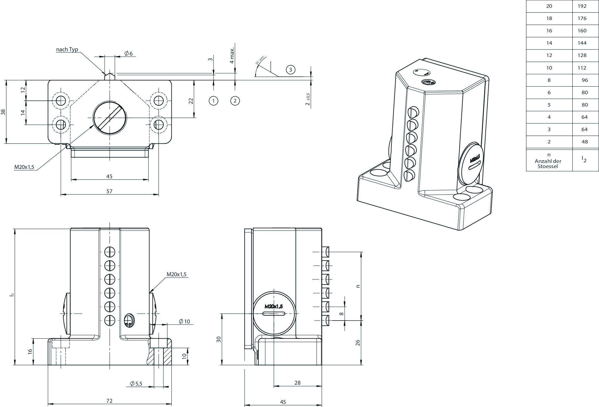 Desenhos dimensionais