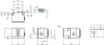 Desenho com dimensões