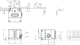 Desenho com dimensões