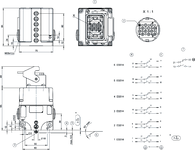 Desenho com dimensões