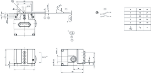 Desenho com dimensões