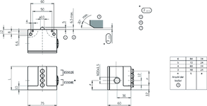 Desenho com dimensões