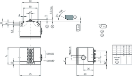 Desenho com dimensões