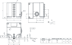 Desenho com dimensões