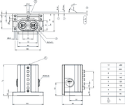 Desenho com dimensões
