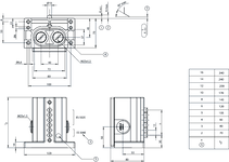 Plano de dimensiones