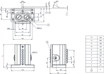 Desenho com dimensões