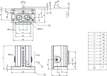 Desenho com dimensões
