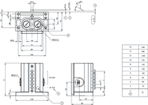 Desenho com dimensões
