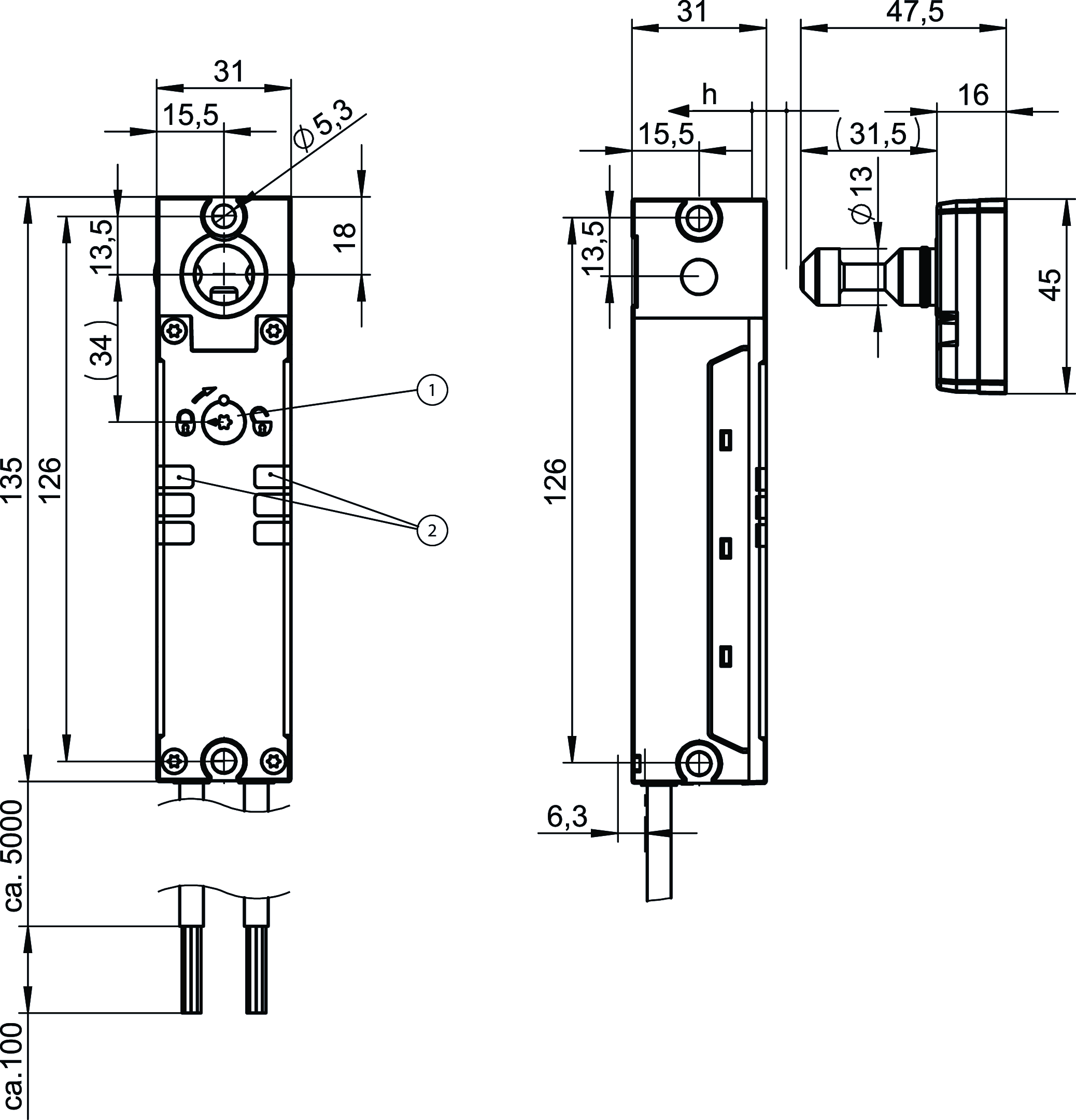 Dimensional drawings