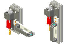 Installation example with safety switch CTS