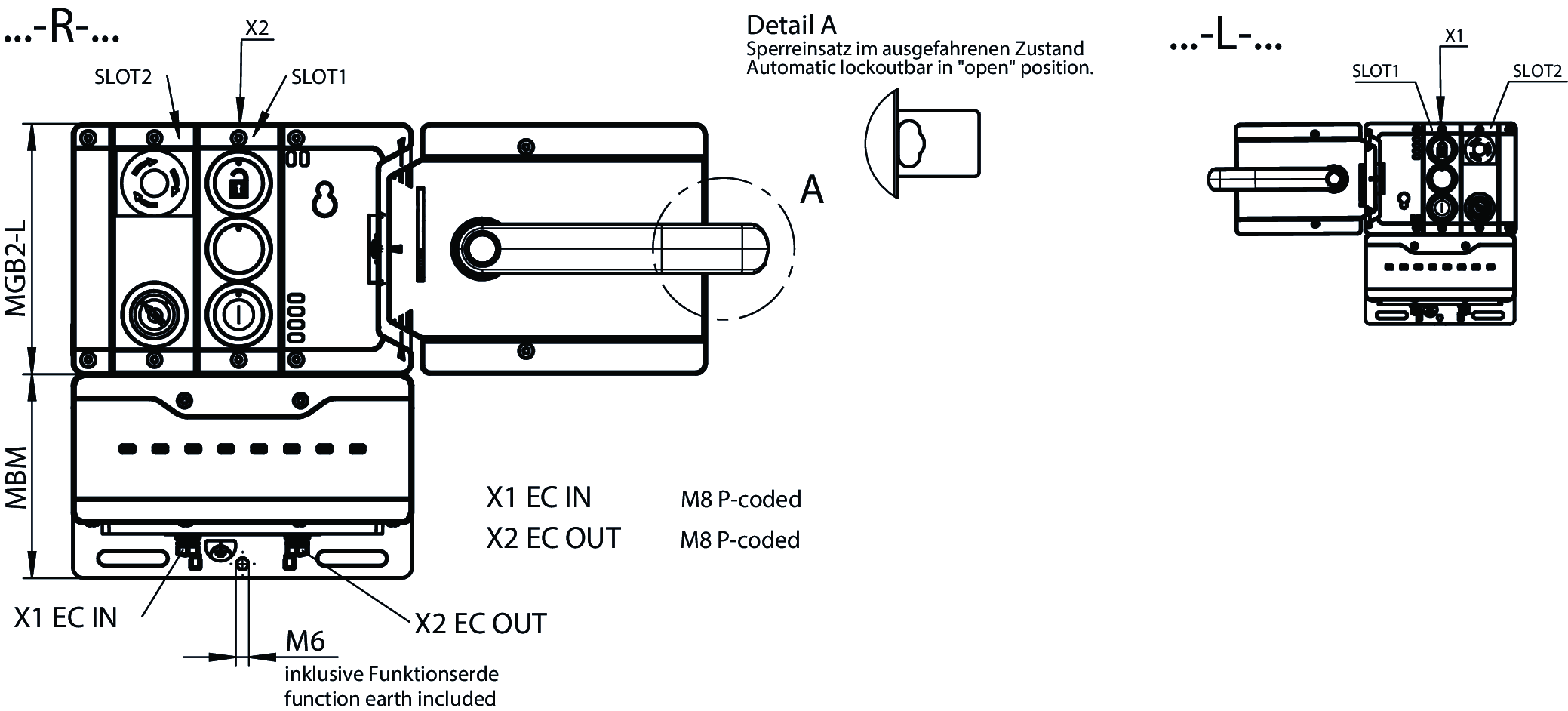 Dimensional drawings