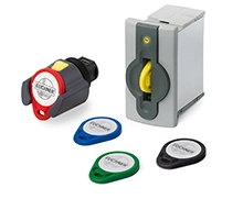 Electronic-Key adapter EKS with data interface compact