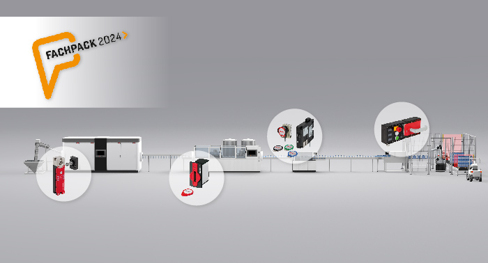 EUCHNER at FACHPACK trade fair 2024 in Nuremberg